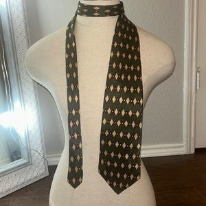 Croft & Barrow Green Silk Tie